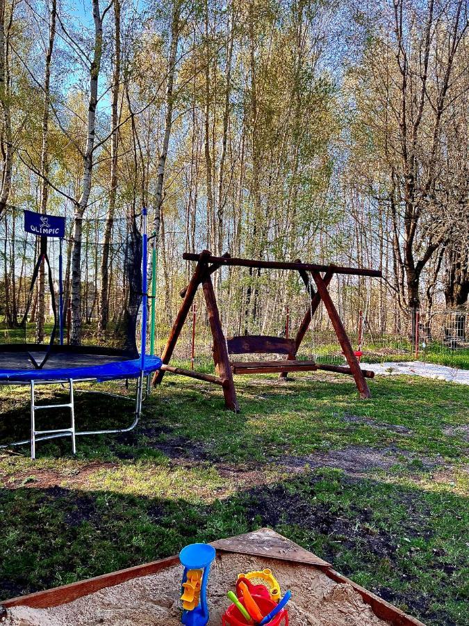 Domek Letniskowy Pod Brzozami Na Roztoczu Wsrod Lasow, Zamosc, Krasnobrod, Zwierzyniec Adamow  Luaran gambar
